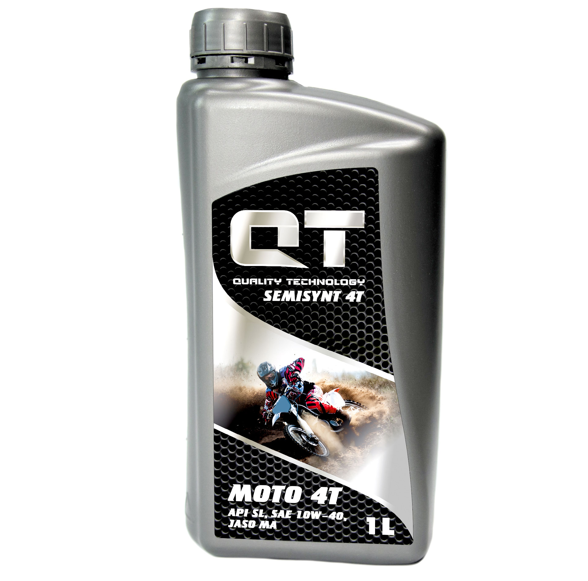  Купить Моторное масло Semisynt 4T 1 лQT-oil QT1641001   