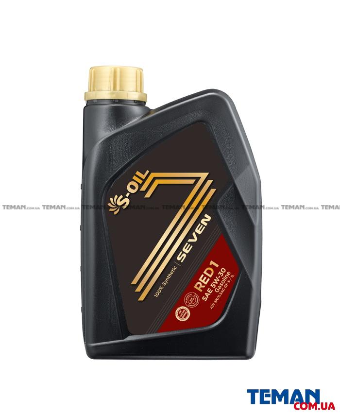  Купить Синтетическое моторное масло SEVEN RED1 5W30 (SR5301), 1 лS-OIL SEVENRED15W301   