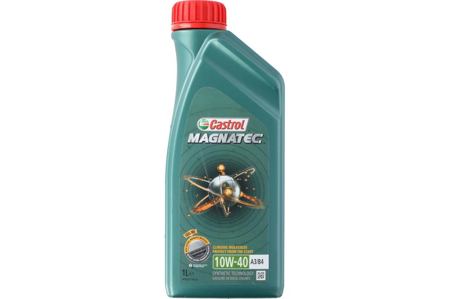  Купить Полусинтетическое моторное масло MAGNATEC 10W-40 A3/B4, 1лCASTROL MAGNATEC10W40A3B41L   