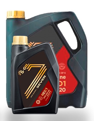  Купить S-OIL SEVEN RED1 5W20 4л синтетическое, для бензиновых двигателей АКЦИЯ 4л. + 1 л комплектS-OIL sr5204k   