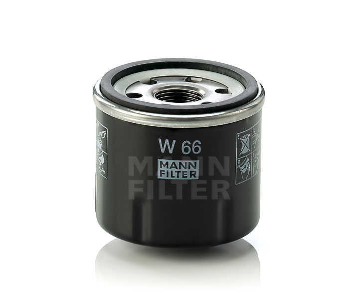  Купити W66   (MANN) Фільтр маслаMANN FILTER W66   
