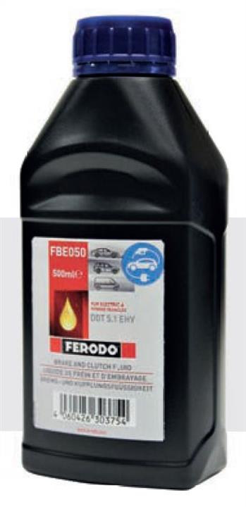  Купить Жидкость тормозная для электро и гибридных автомобилей DOT 5.1 EHV, 0,5 лFERODO FBE050   