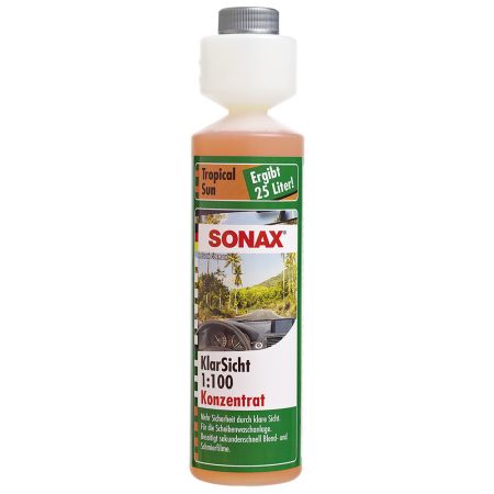  Купить Летний стеклоомыватель SONAX Tropical Sun 250 мл.SONAX 387141   