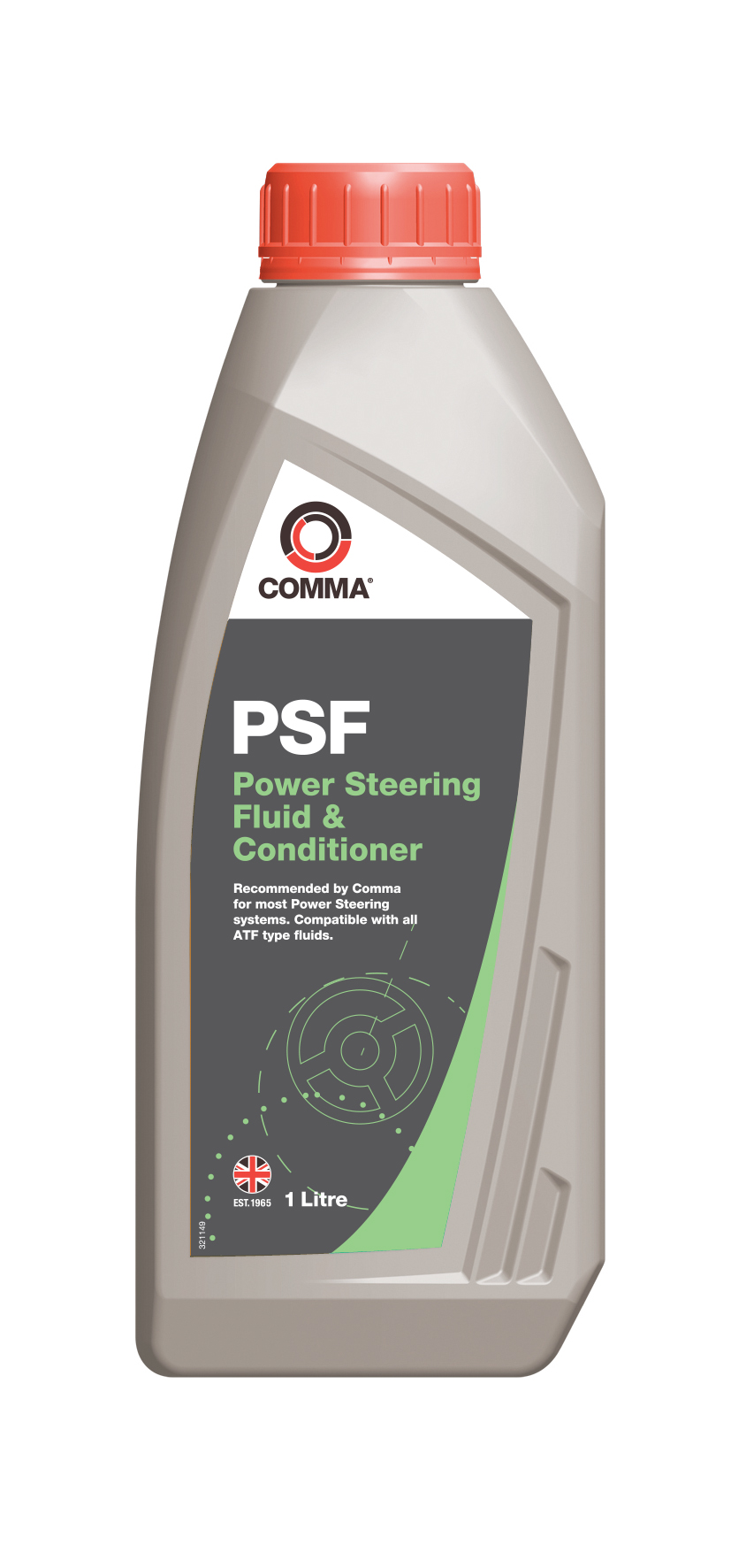  Купить Жидкость гидроусилителя руля 'Power Steering Fluid', 1л COMMA PSF1L   