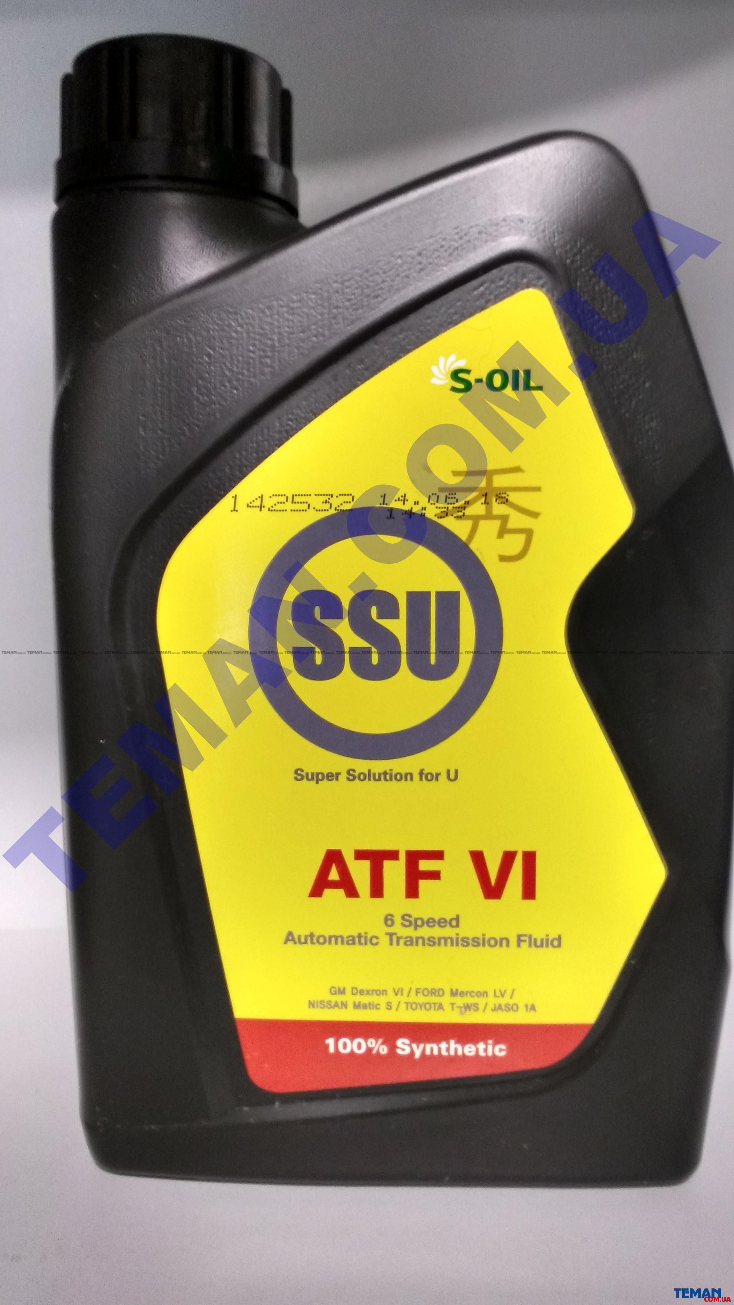  Купить Синтетическое трансмисионное масло DRAGON ATF VI (EX), 1лS-OIL DRAGONATFVIEX1   