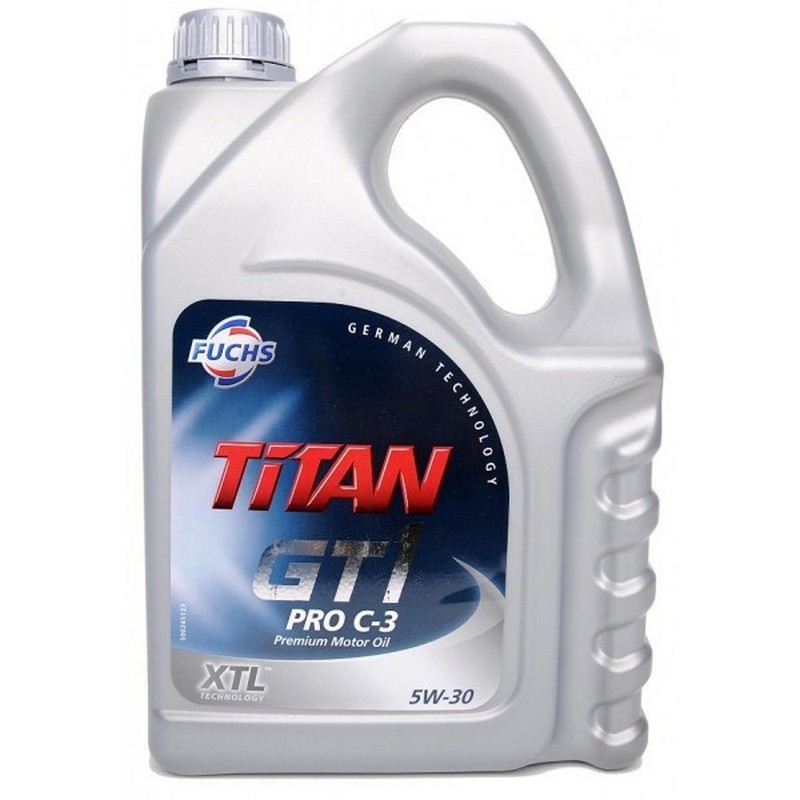  Купить Моторное масло TITAN GT1 PRO C3 5W-30 4лFUCHS TITANGT1PROC35W304L   