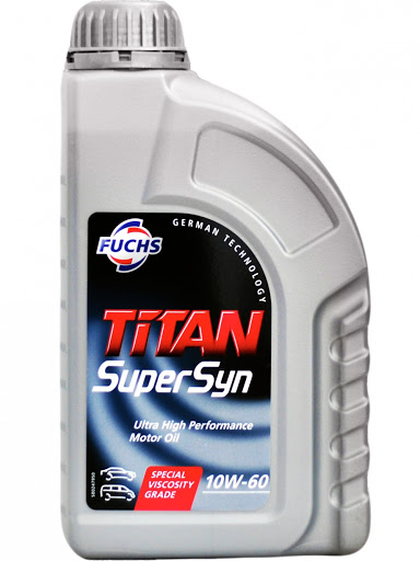  Купить Моторное масло TITAN SUPERSYN 10W-60 1лFUCHS TITANSUPERSYN10W601L   