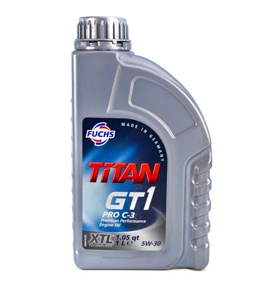  Купить Моторное масло TITAN GT1 PRO C3 5W-30 1лFUCHS TITANGT1PROC35W301L   