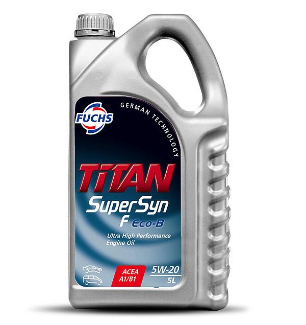  Купить Моторное масло TITAN SUPERSYN F Eco-B 5W20 5лFUCHS titansupersyn5w205l   