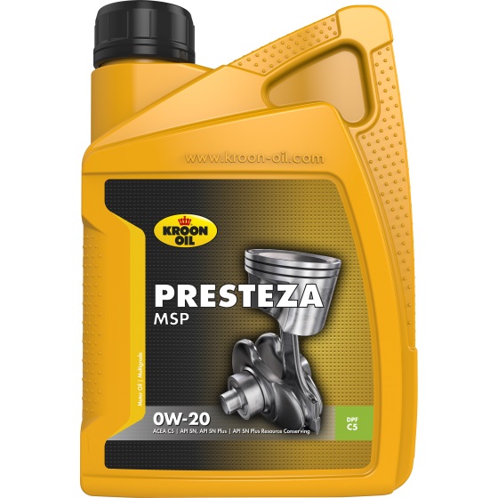  Купить Моторное масло Presteza MSP 0W-20 1лKroon-Oil  36495   
