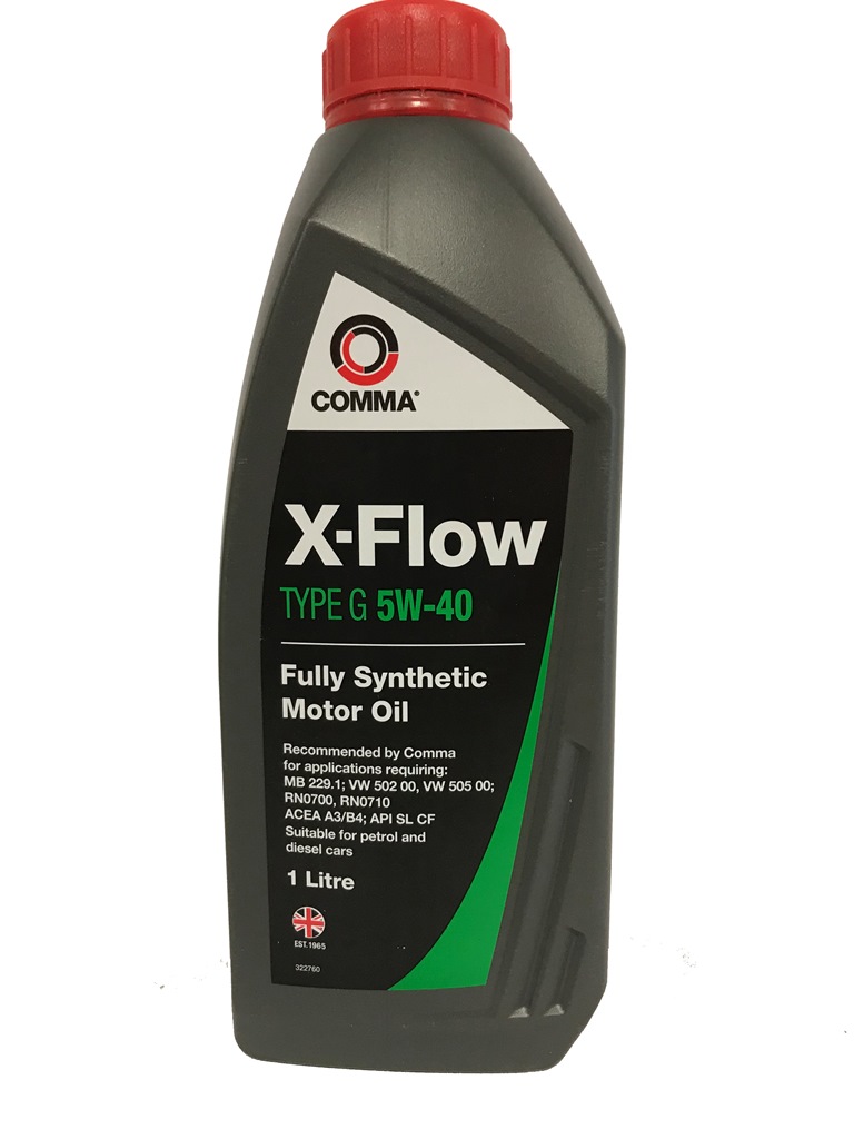  Купить Масло моторное синтетическое Comma 'X-Flow Type G 5W-40', 1лCOMMA XFG1L   