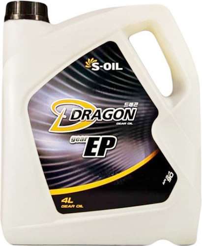  Купить Полусинтетическое трансмиссионное масло DRAGON GEAR EP 90, 4 лS-OIL DRAGONGEAREP904   