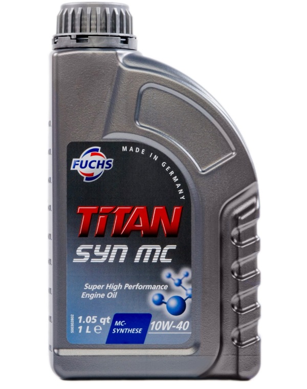  Купить Моторное масло TITAN SYN MC 10W‑40 1лFUCHS TITANSYNMC10W401L   