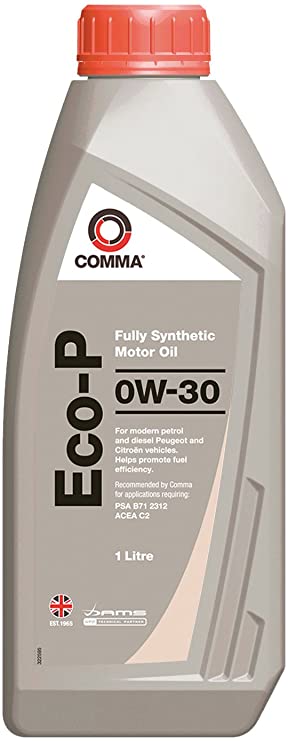  Купить Масло моторное синтетическое Comma 'Eco-P 0W-30', 1л COMMA ECOP1L   