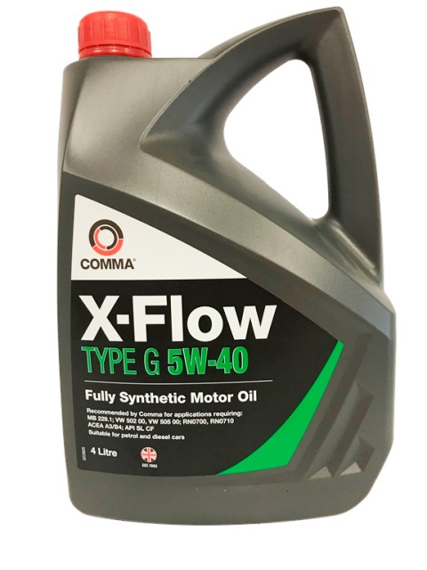  Купить Масло моторное синтетическое Comma 'X-Flow Type G 5W-40', 4лCOMMA XFG4L   