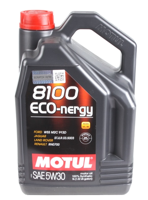  Купить Синтетическое моторное масло Motul 8100 Eco-nergy 5W-30, 5 лMOTUL 812306   