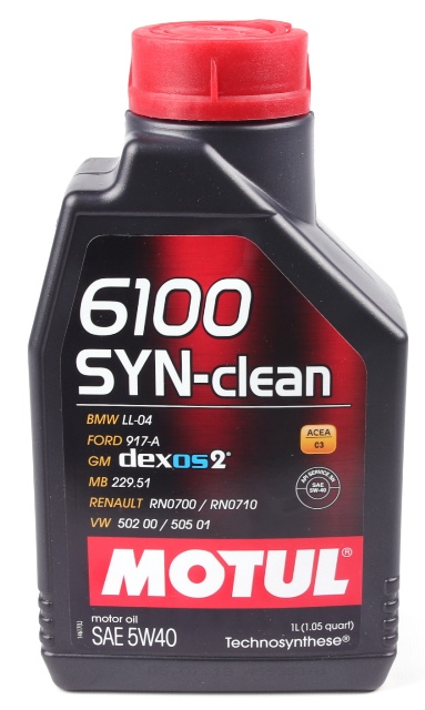  Купить Моторное масло 6100 SYN-CLEAN 5W-40 1ЛMOTUL 854211   