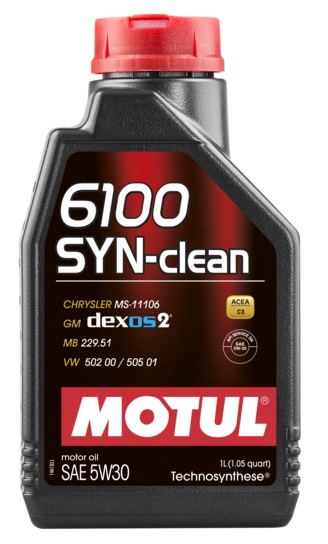  Купить Моторне масло 6100 Syn-Clean 5W-30 1лMOTUL 814211   