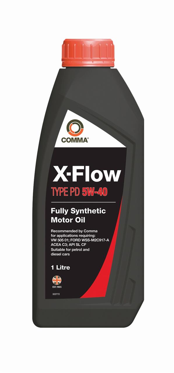  Купить Масло моторное синтетическое 'X-FLOW TYPE PD 5W-40', 1лCOMMA XFPD1L   