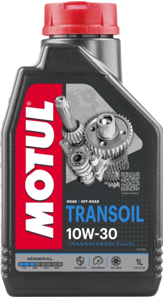  Купить Трансмиссионое масло для 2-х тактных мотодвигателей TRANSOIL 10W-30, 1 лMOTUL 314101   