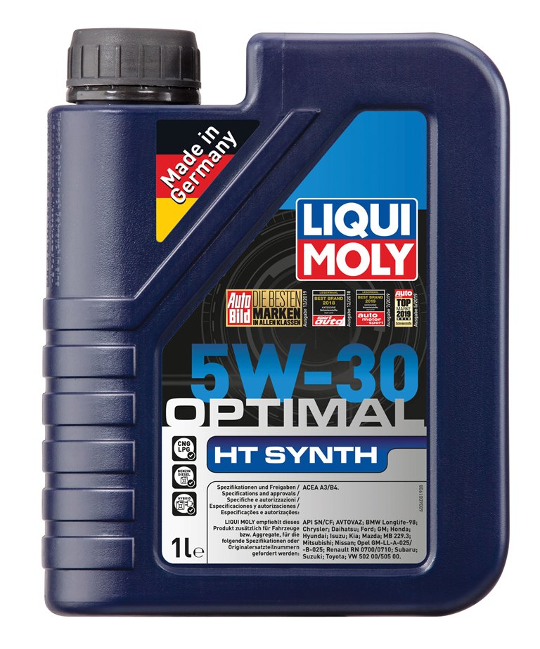  Купить НС-синтетическое моторное масло Liqui Moly Optimal HT Synth 5W-30, 1лLIQUI MOLY 39000   