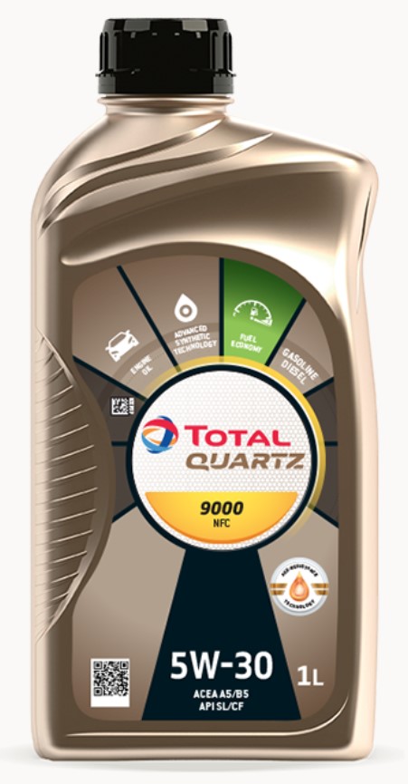  Купить Синтетическое моторное масло TOTAL QUARTZ 9000 FUTURE NFC 5W-30, 1лTOTAL 171839   