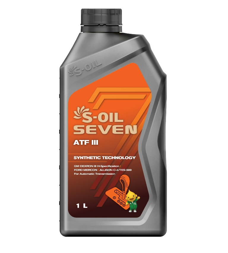  Купить Трансмиссионное масло S-Oil 7 ATF III 1лS-OIL sdatfiii1   