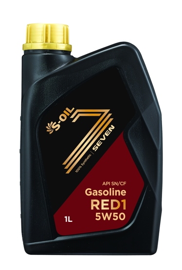  Купить Синтетическое моторное масло S-OIL SEVEN RED1 5W-50, 1лS-OIL sevenred15w501   