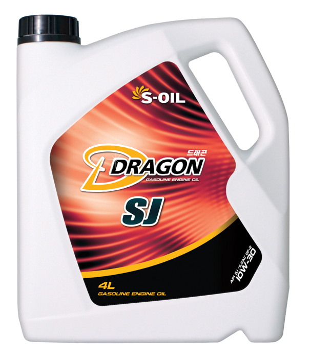  Купить Полусинтетическое моторное масло S-Oil DRAGON SJ 10W-30, 4 лS-OIL DRAGONSJ10W304   