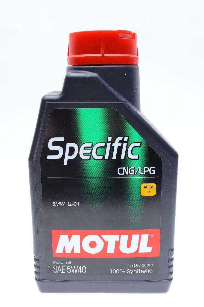  Купить Синтетическое моторное масло SPECIFIC CNG/LPG 5W-40, 1 лMOTUL 854011   