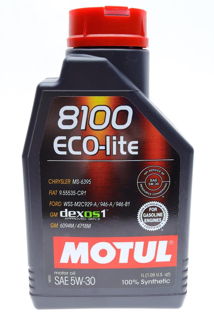  Купить Синтетическое моторное масло Motul 8100 Eco-lite 5W-30, 1 лMOTUL 839511   
