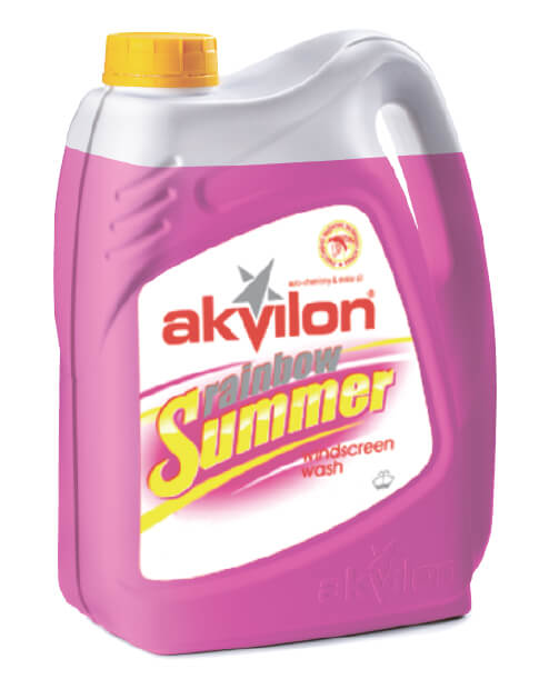  Купить Летняя жидкость для омывателя Аквилон 4лAKVILON akvilonsummer4l   