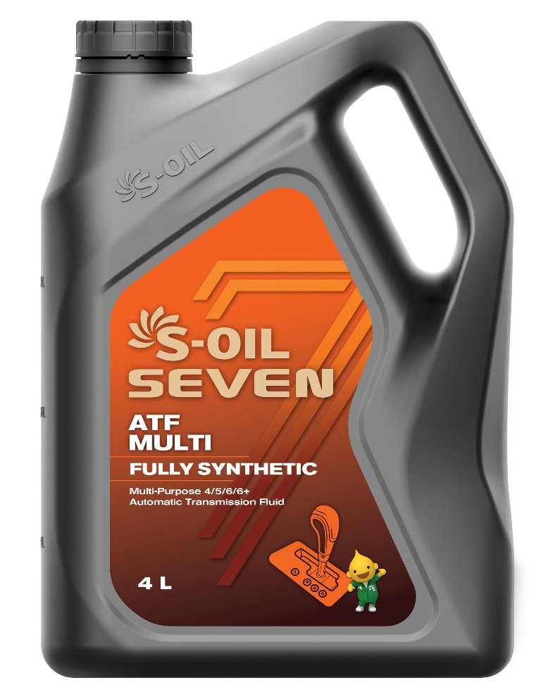  Купити Трансмісійна синтетична олива S-OIL SEVEN ATF MULTI 4лS-OIL SNATFM4   