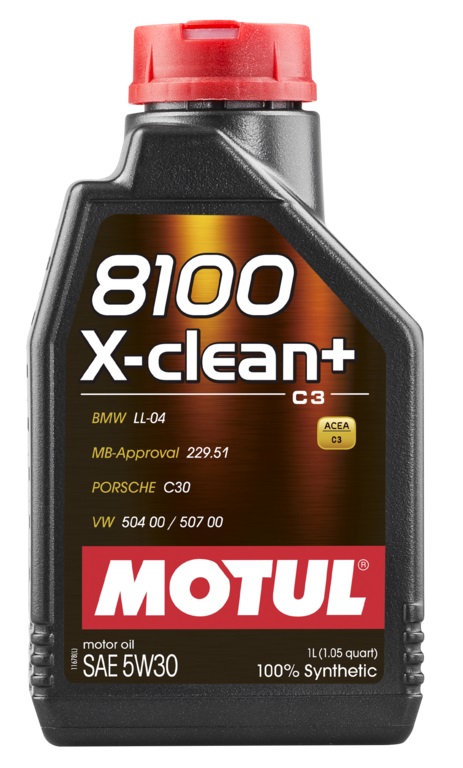  Купить Синтетическое моторное масло 8100 X-CLEAN+ 5W30, 1лMOTUL 854711   