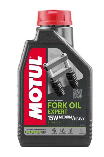  Купить Гидравлическое масло для телескопических вилок Motul Fork Oil Expert Medium/Heavy SAE 15W, 1 лMOTUL 822101   