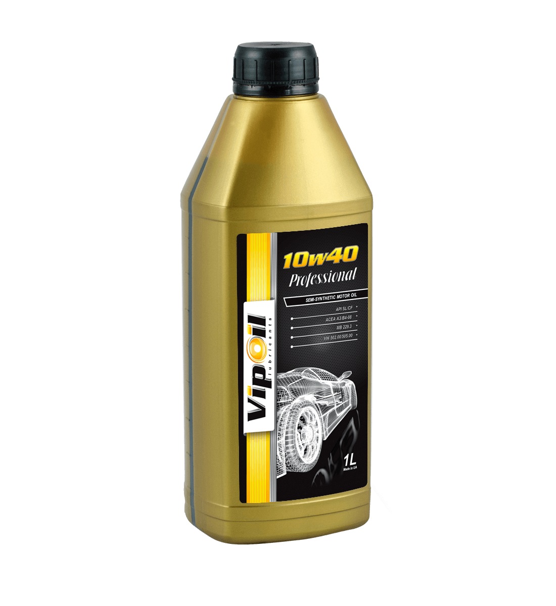  Купить Моторное масло Professional 10W-40 SL/CF 1лVIP OIL 0162816   