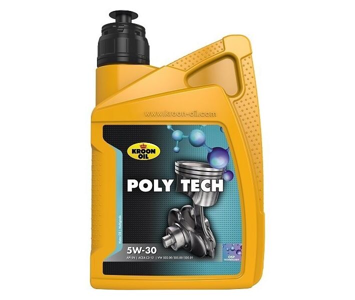  Купить Моторное масло POLY TECH 5W-30 1лKroon-Oil  32578   