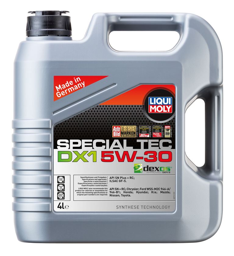  Купить Моторное масло Liqui Moly Special Tec DX1 5W-30, 4лLIQUI MOLY 20968   