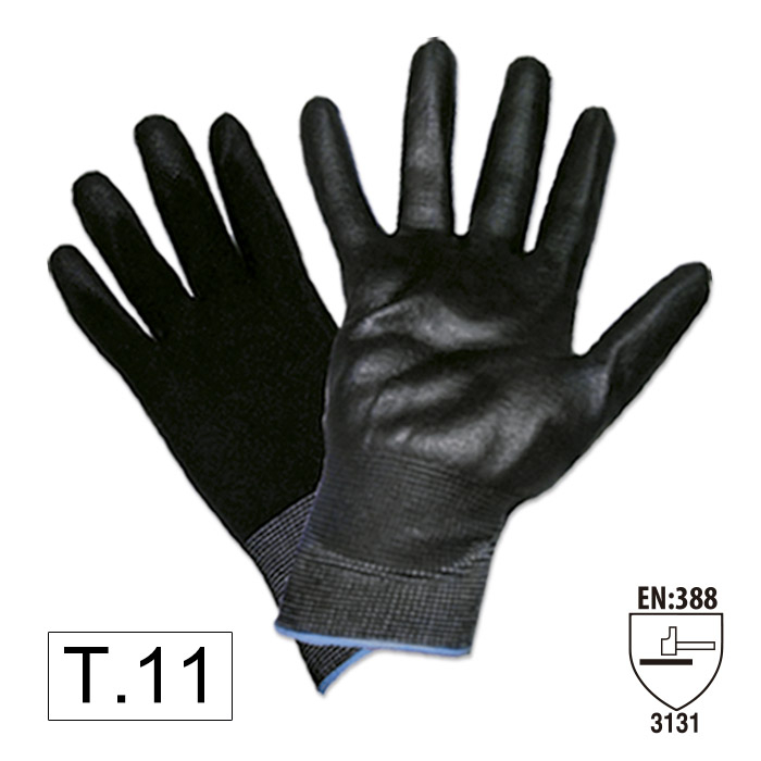  Купить Перчатки с полиуретановым покрытием ладоней (Т.11)JBM 51638n   