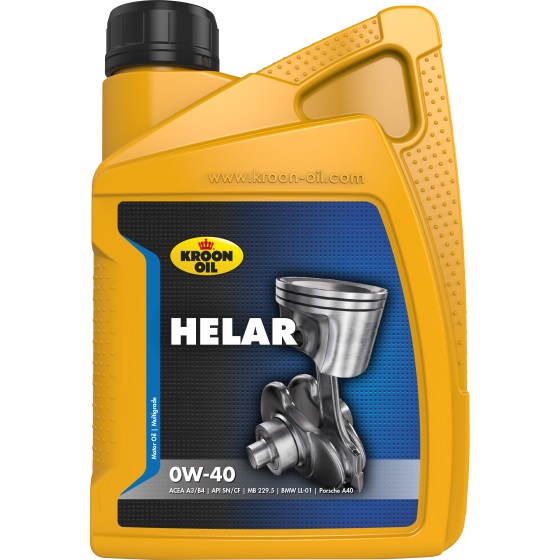  Купить Синтетическое моторное масло премиум-класса HELAR 0W-40Kroon-Oil  02226   