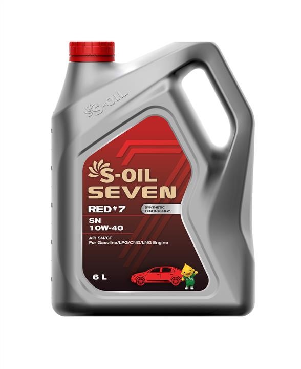  Купить Масло S-OIL SEVEN RED #7 SN 10W40 6лS-OIL SRSN10406   