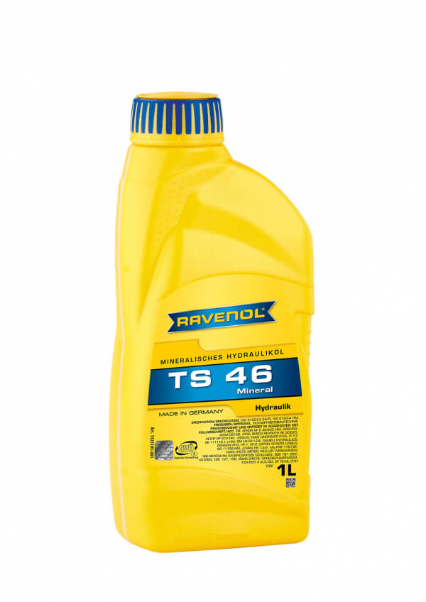  Купить Гидравлическое масло RAVENOL Hydraulikoel TS 46 (HLP) 1лRAVENOL 1323105001   