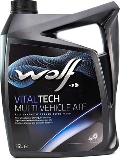  Купить Трансмиссионное масло Vitaltech Multi Vehicle ATF 5лWOLF 8305702   