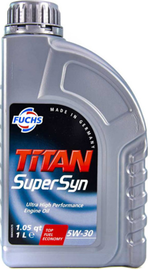  Купить Моторное масло TITAN SUPERSYN 5W-30 1лFUCHS TITANSUPERSYN5W301L   