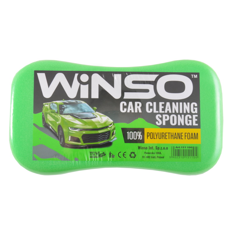  Купить Губка для мытья авто Winso с мелкими порами, 220*120*60 ммWinso 151100   
