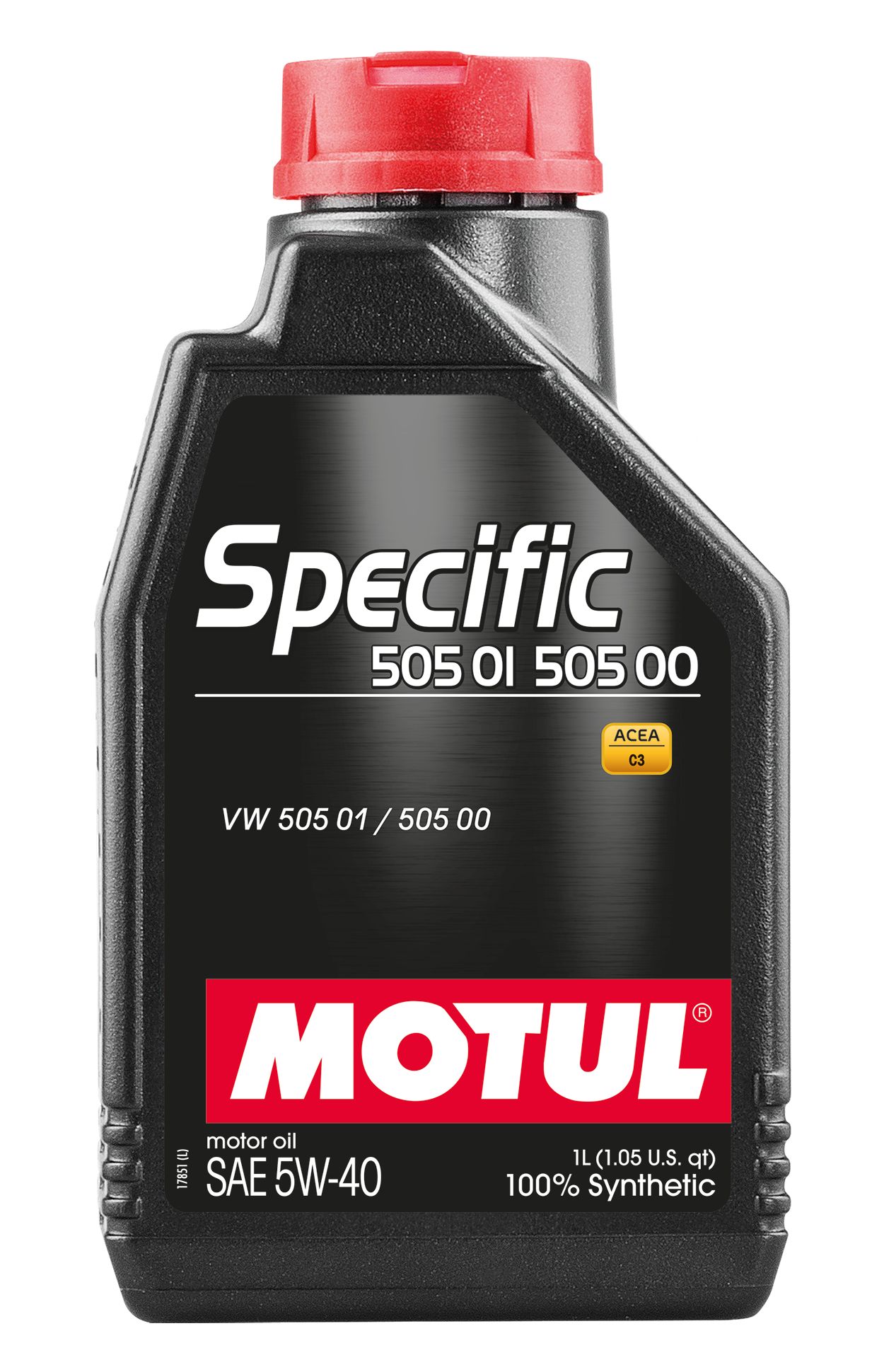  Купить Синтетическое моторное масло Motul SPECIFIC 505 01 - 502 00, 5W-40, 1 лMOTUL 842411   