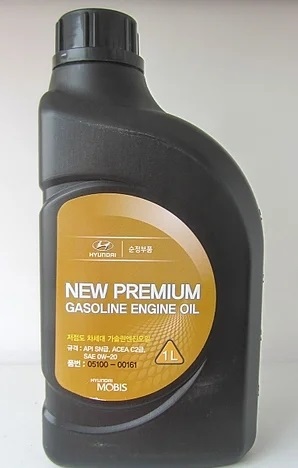  Купить New Premium Plus Gasoline Engine Oil 0W-20, 1л HYUNDAI KIA 0510000181   