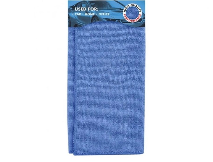  Купить Профессиональная тряпка из микрофибры For Cleaning 30х30см, синяяNOWAX nx67330   