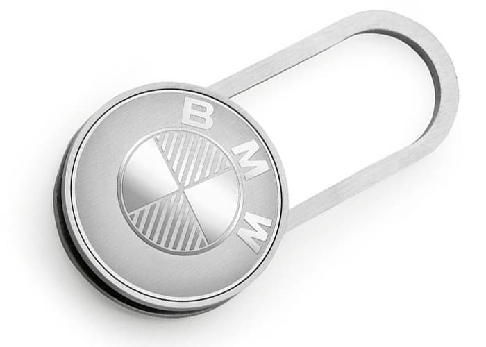  Купить Стальной брелок для ключей, серебряныйBMW 80272466306   