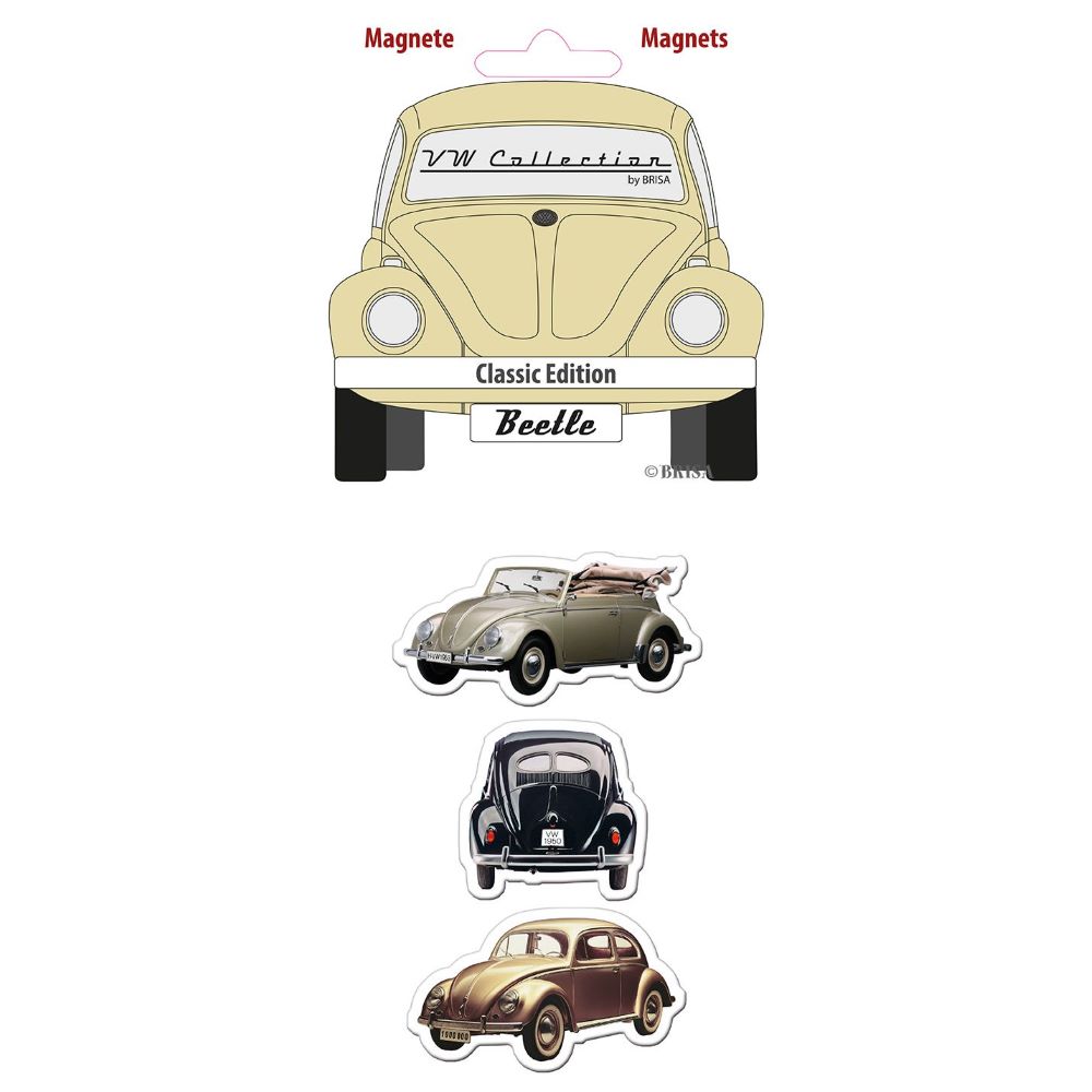  Купить Магниты VW Beetle, набор из 3 шт.VAG bemt01   
